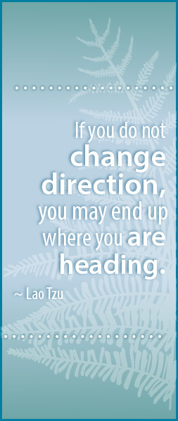 Change Direction Counselling quote